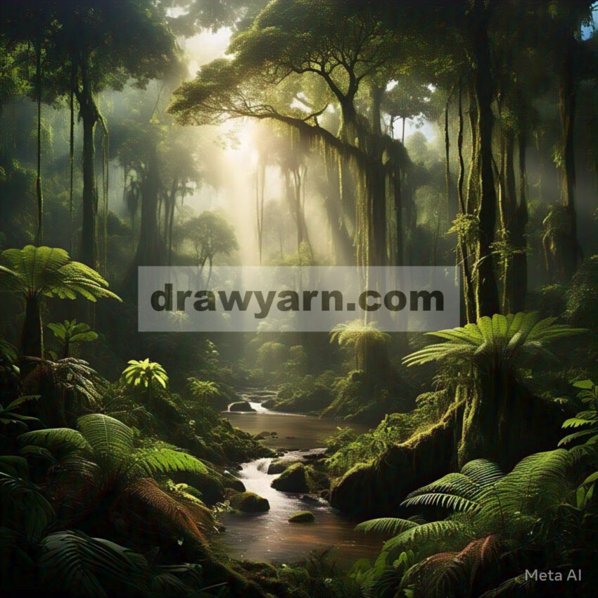 Hutan Hujan Amazon – 2.700.000 mil persegi