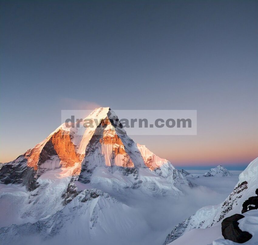 Gunung Everest – tingginya 29.032 kaki